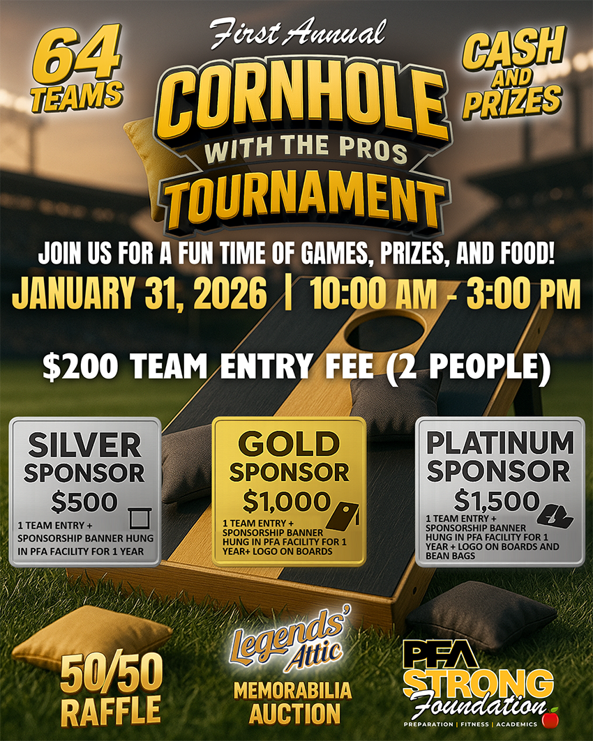 2026 Cornhole Tournament – PFA STRONG Foundation